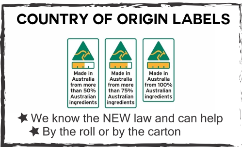 food labelling country of origin